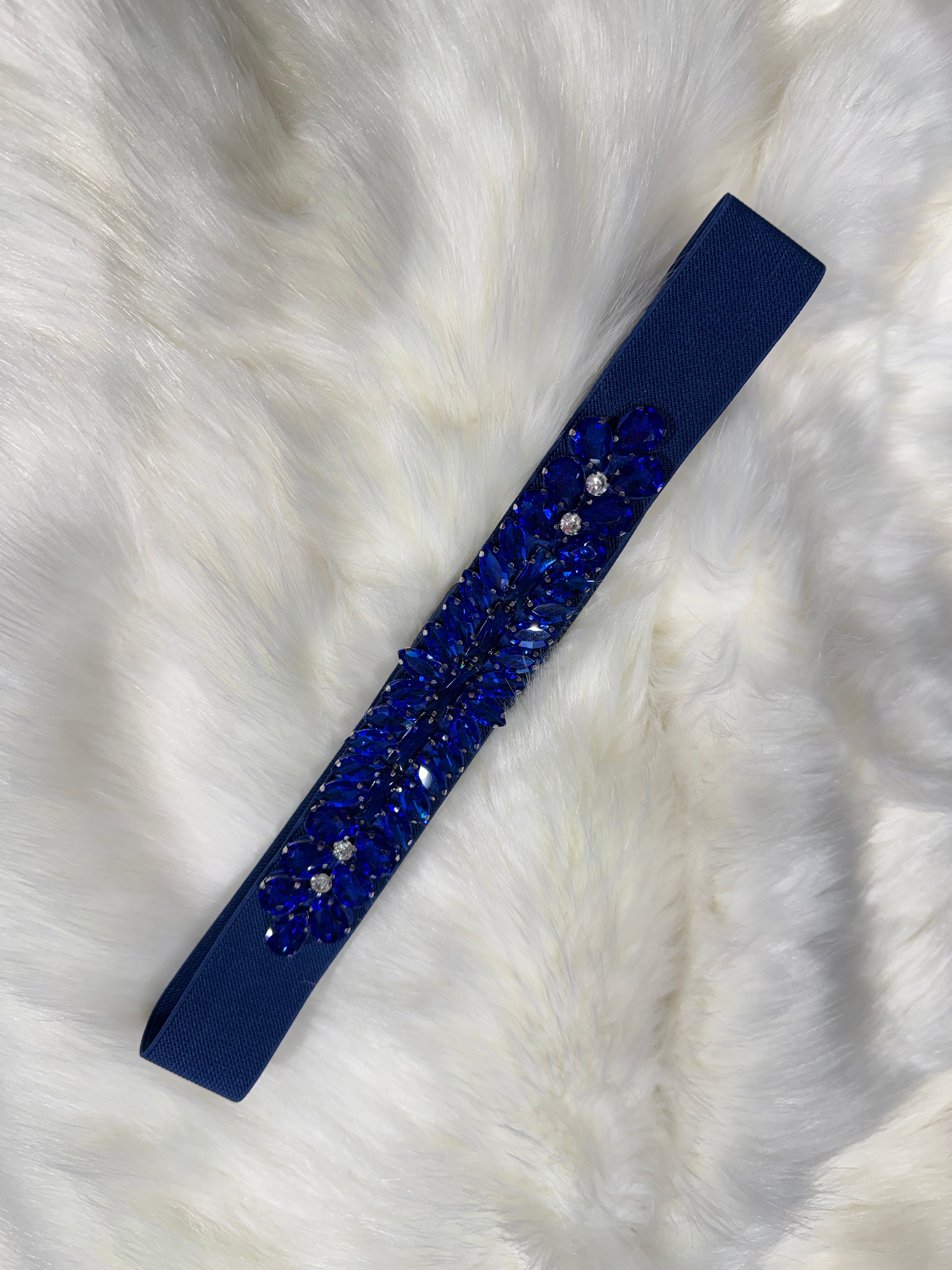 Cinturon de piedras fino 022