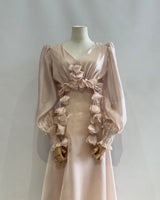 Vestido midi organza LYC0052