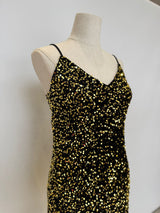 Vestido corto de lentejuela L1360