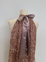 Vestido de lentueja corto L1361