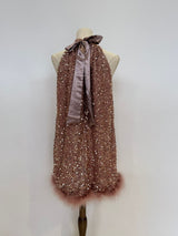 Vestido de lentueja corto L1361
