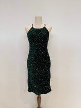 Vestido corto de lentejuela L1374