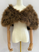 Feather stole L803