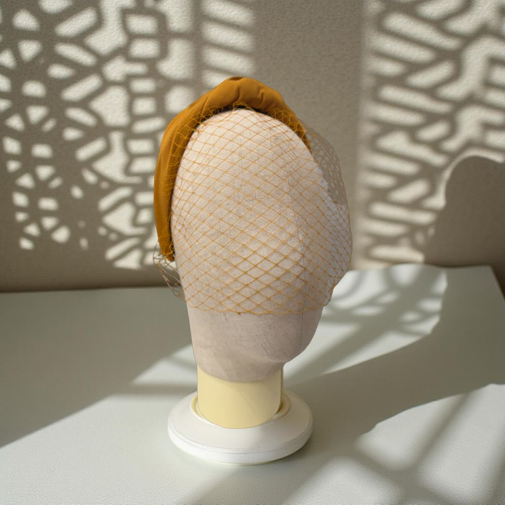 Diadema NUDO con rejilla