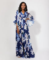 Flower print dress R1423