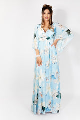 Flower print dress R1423