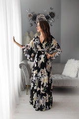 Flower print dress R1423