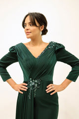 Vestido con mangas TL-1192