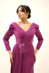 Vestido con mangas TL-1192
