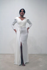 Vestido con mangas TL-1192