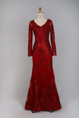 Vestido largo sirena TL-68