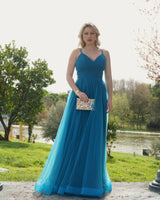 Vestido largo tull 9210