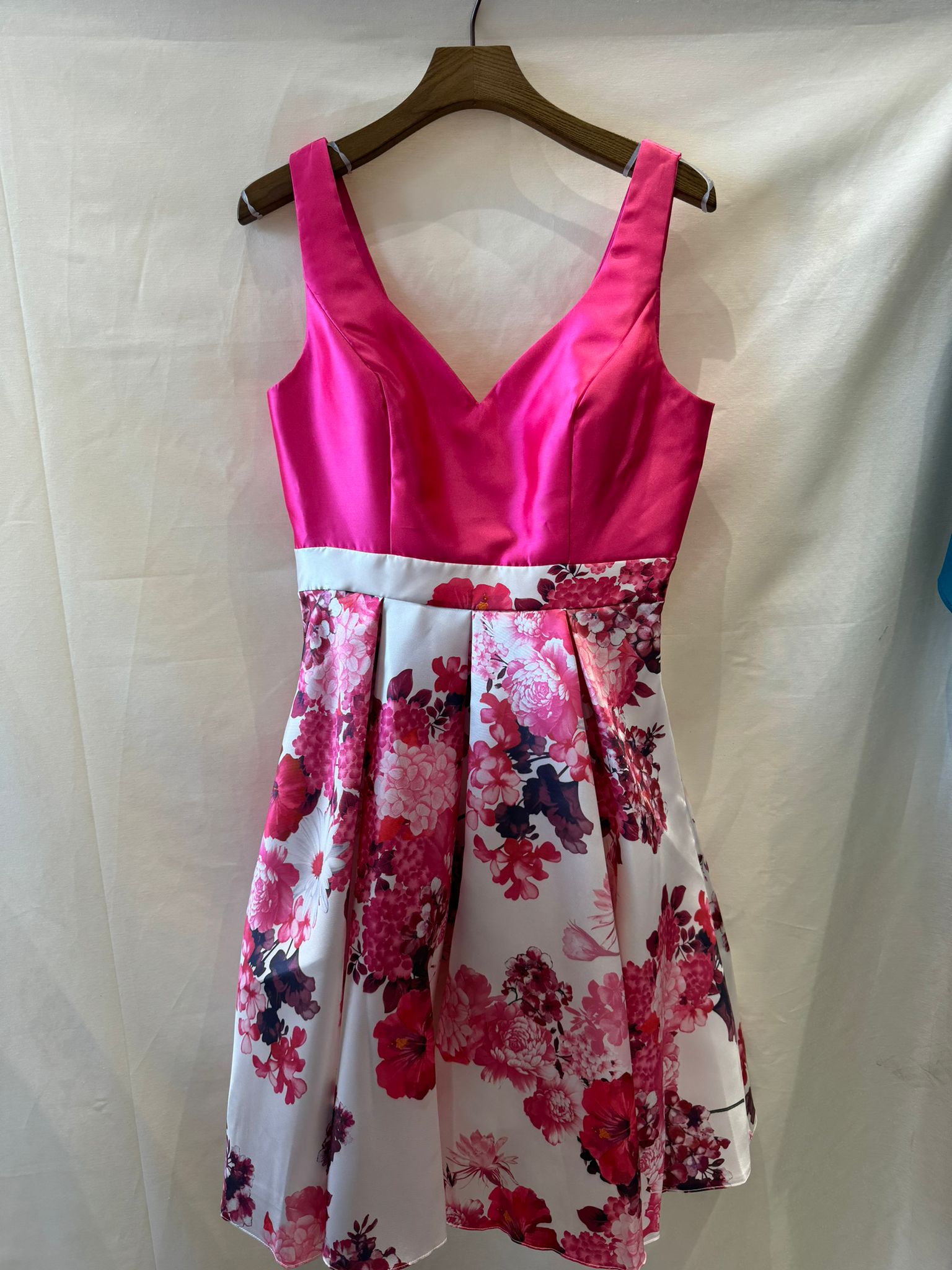 Vestido corto estampado 535001