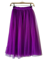 Falda de tul corta J9554
