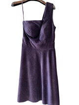 Vestido terciopelo brillo R8276