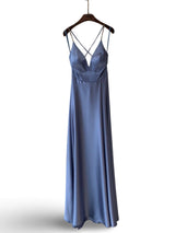 Vestido largo saten GP1441B