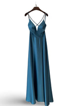 Long satin dress GP1441B