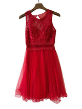Vestido corto de tull 9149
