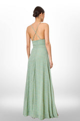 Long printed dress 20211-1