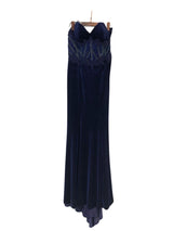 Vestido largo terciopelo F7072