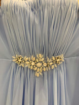Long strapless dress H15057