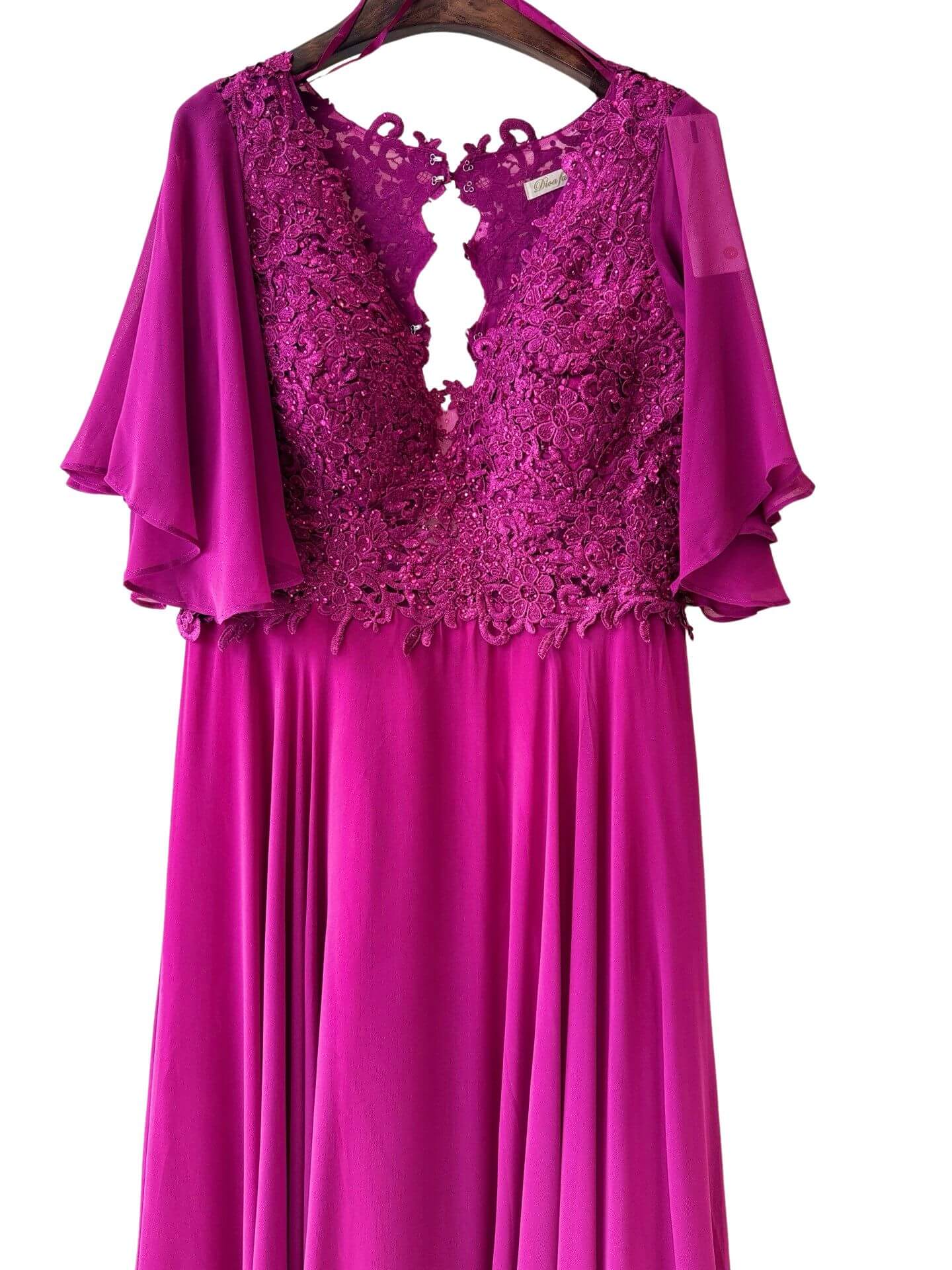 Long dress 8939 Plus size