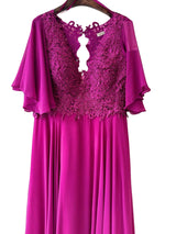 Long dress 8939 Plus size