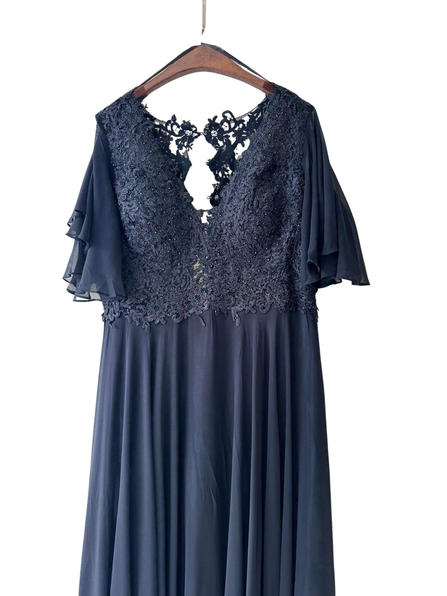 Long dress 8939 Plus size