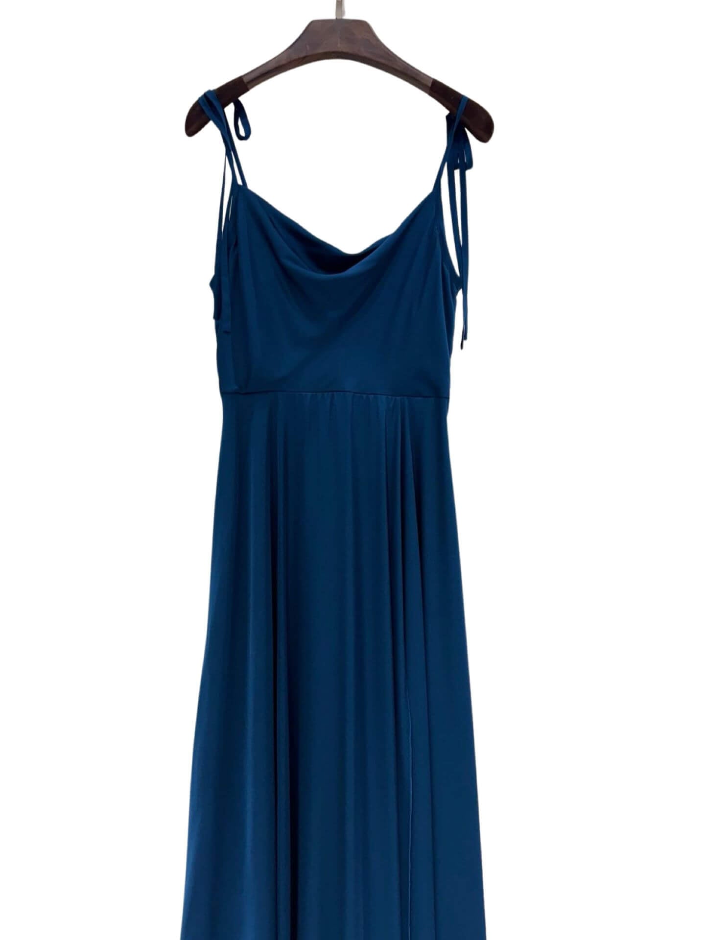 Long satin dress 21288