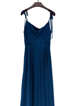 Long satin dress 21288