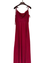 Long satin dress 21288