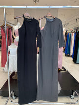 Long one sleeve dress MM07