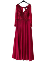 Vestido largo talla grande 1584