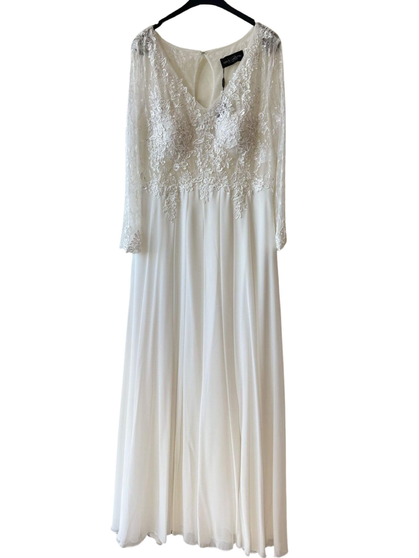 Vestido largo talla grande 1584