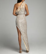 Vestido lentejuelas 890321