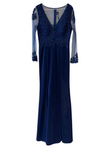 Long mermaid dress 1699