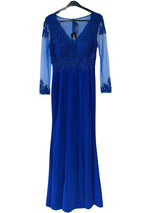 Long mermaid dress 1699