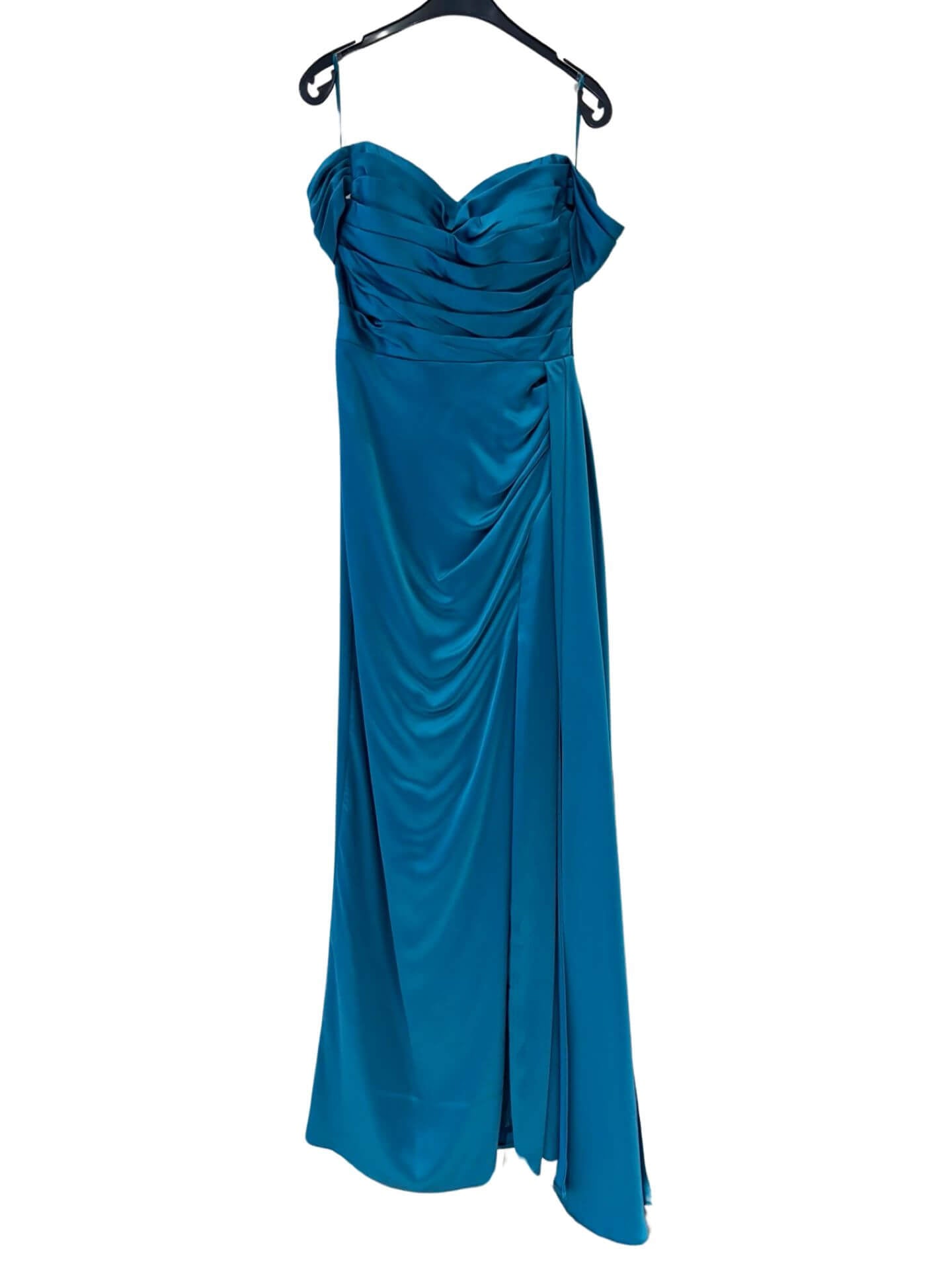 Long satin dress 1752