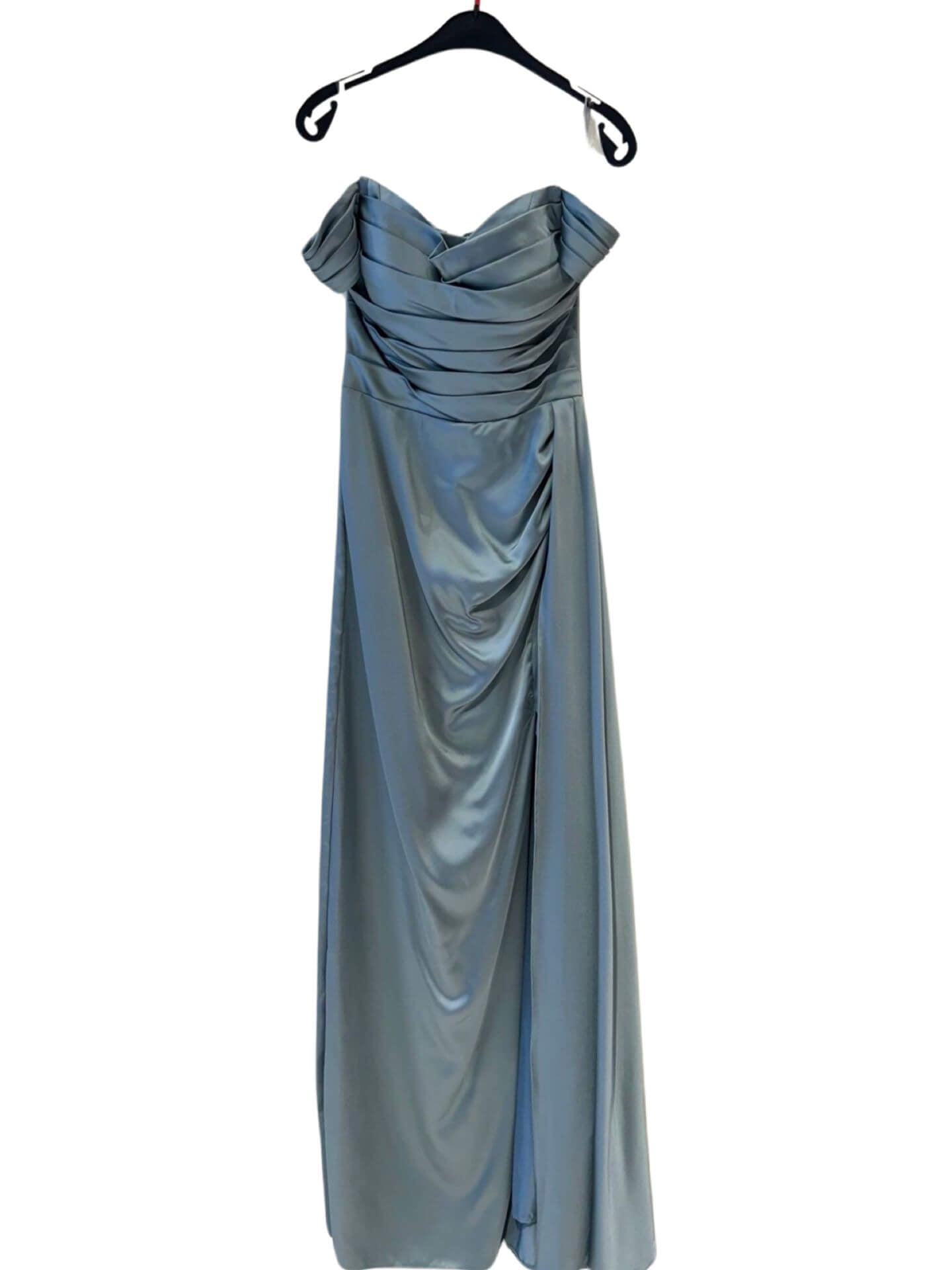 Long satin dress 1752