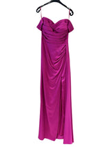 Vestido largo saten 1752