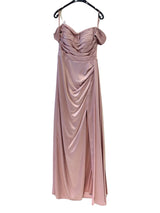 Long satin dress 1752