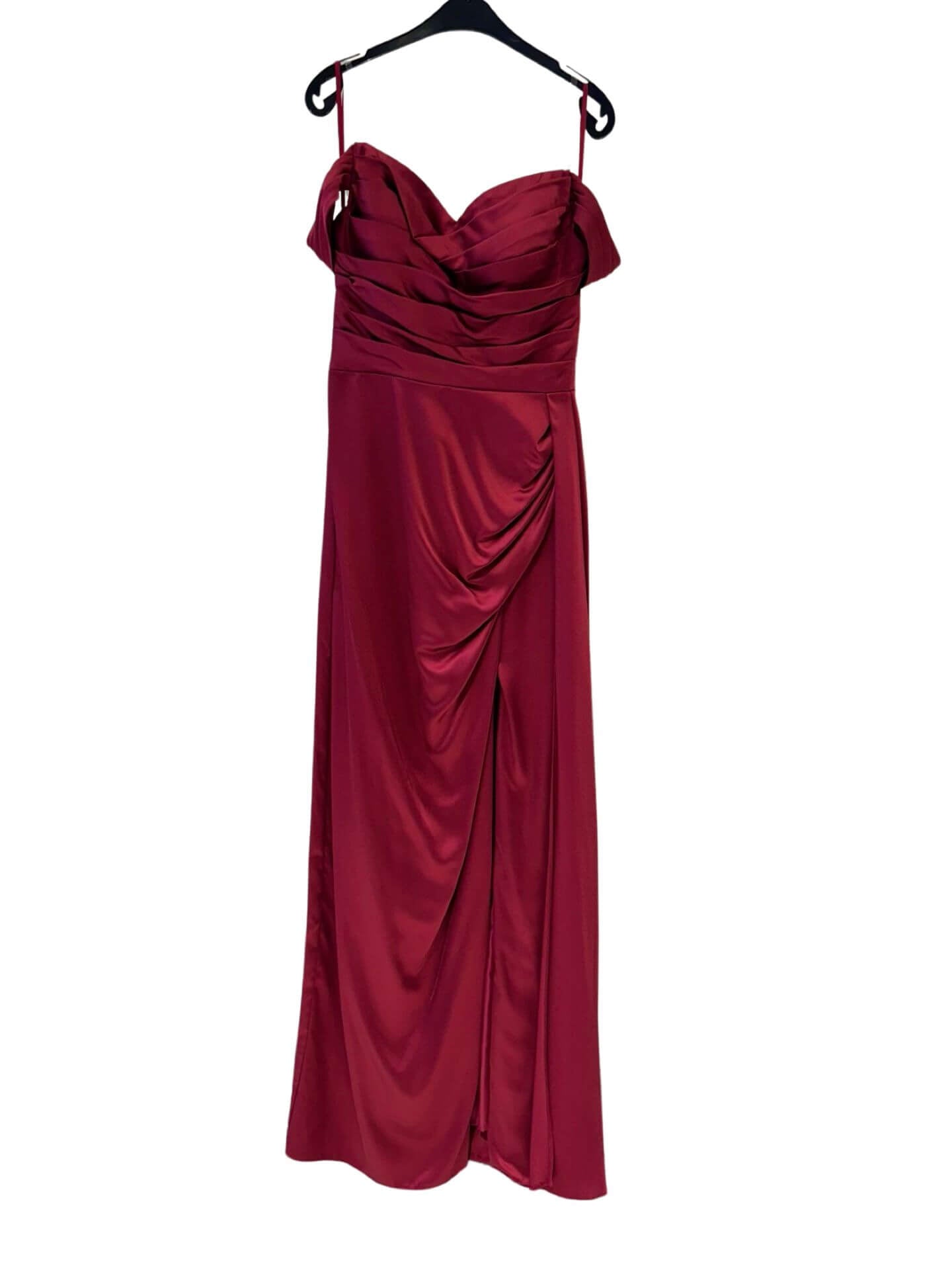 Long satin dress 1752