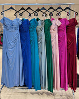 Vestido largo saten 1752