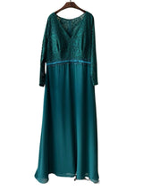 Vestido largo con mangas R8297