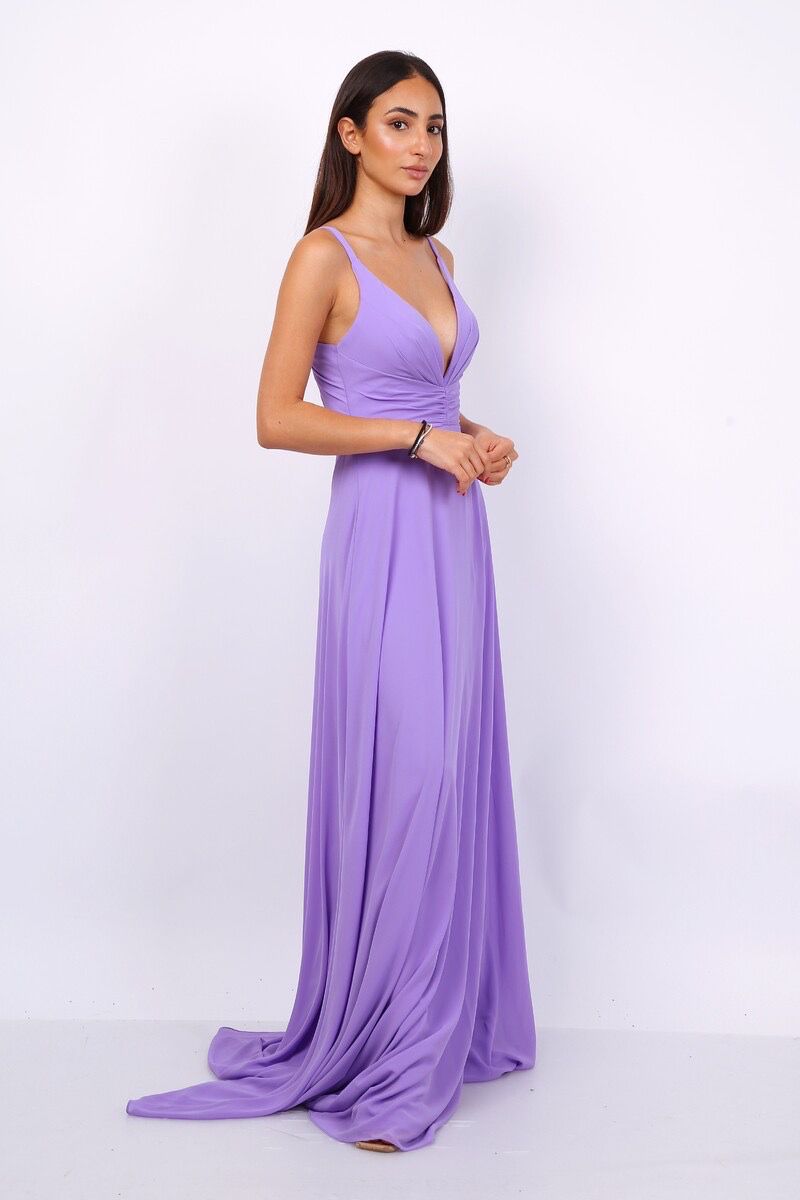 Vestido largo F8003