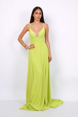 Vestido largo F8003