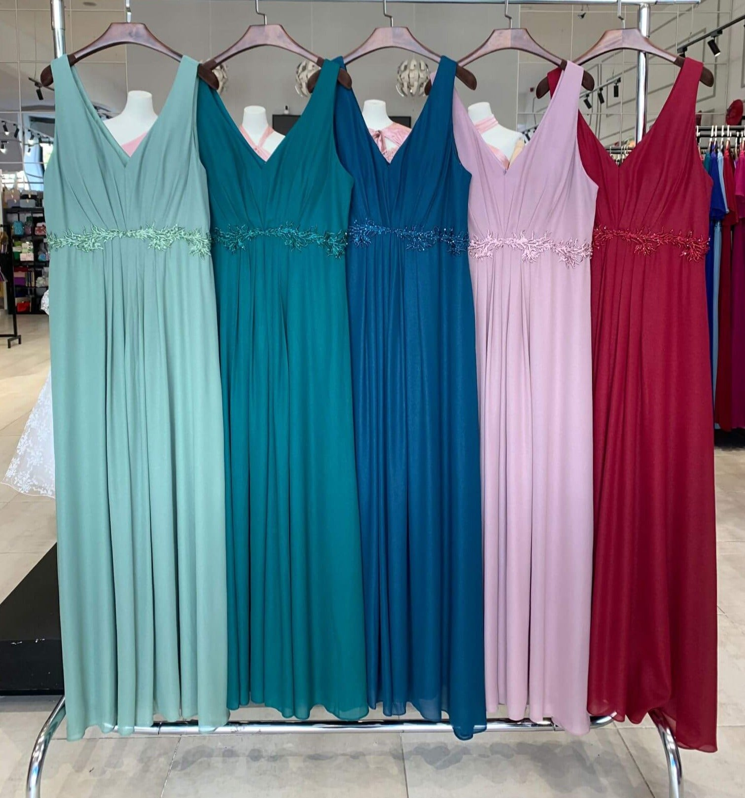 Long dress R8306