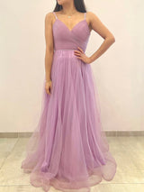 Vestido largo tull 9210