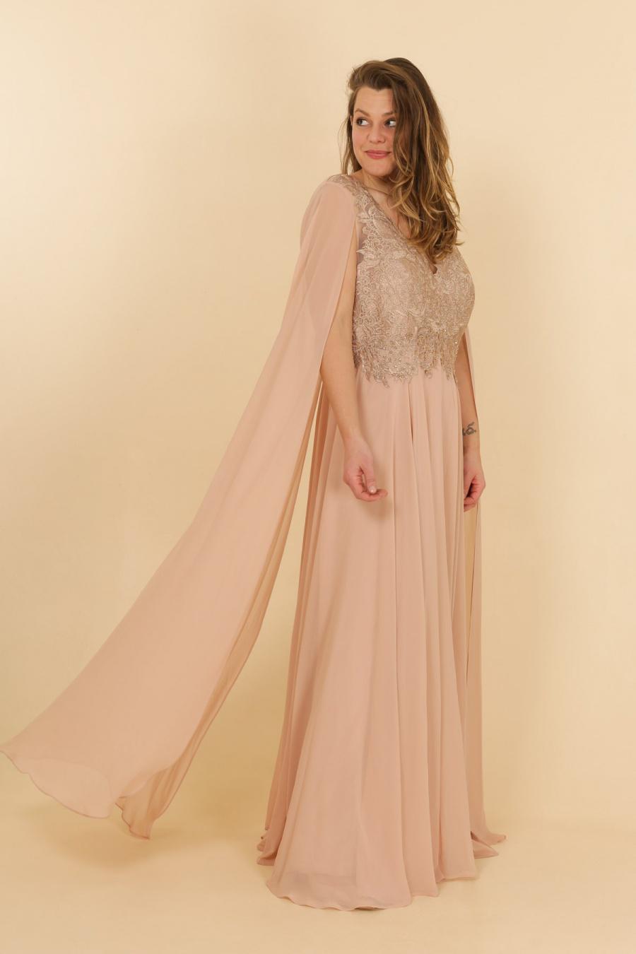 Plus size dress R8302G