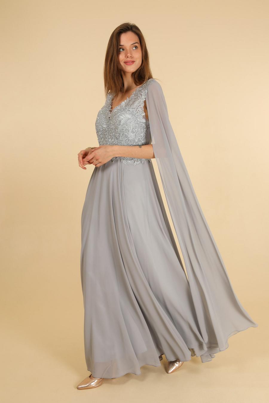 Plus size dress R8302G